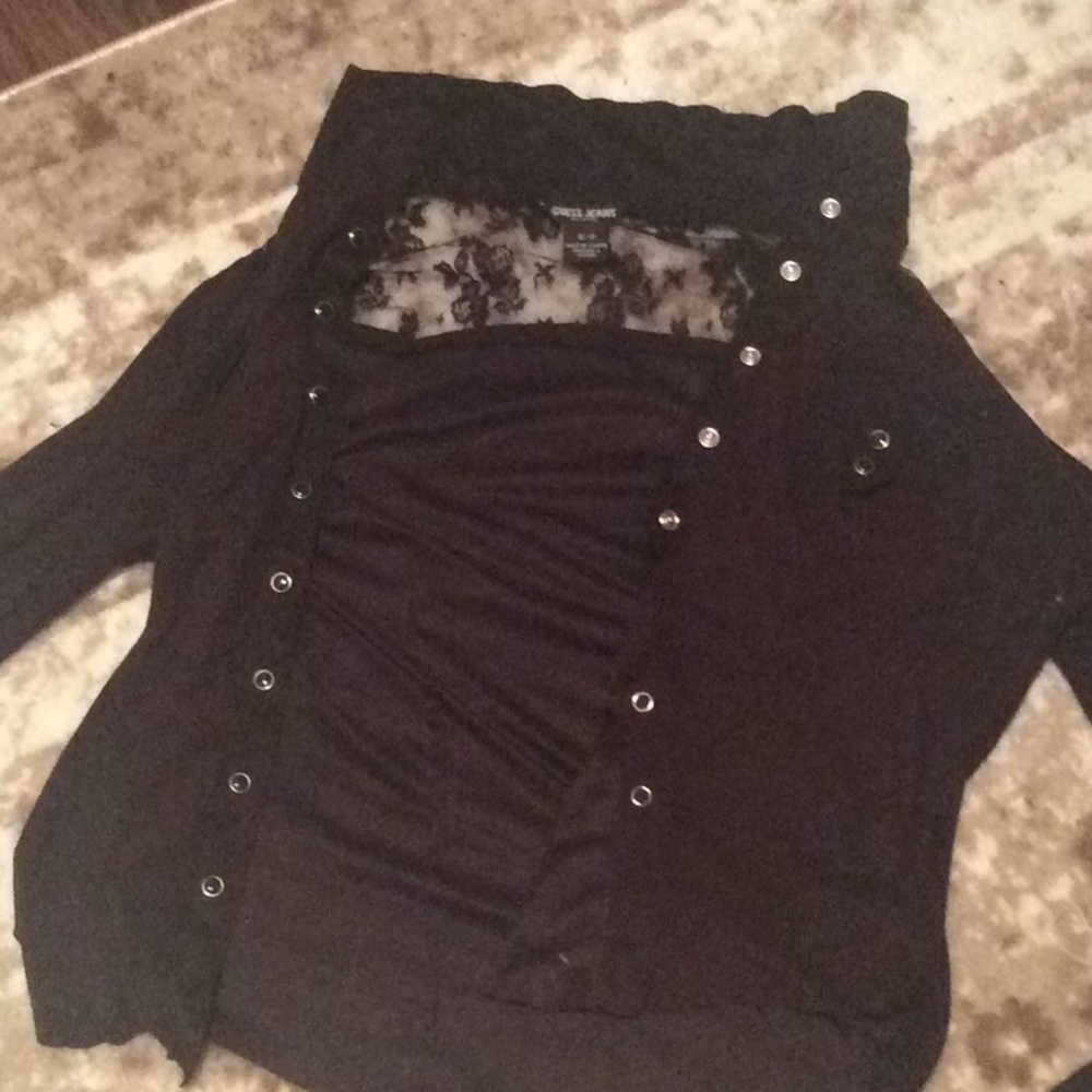 Black Blouse. See threw back